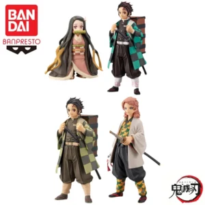 In Stock Bandai Original Banpresto Demon Slayer Vol 18-19 Kamado Nezuko Kamado Tanjirou Action Figure Model Doll Brand New Boxed