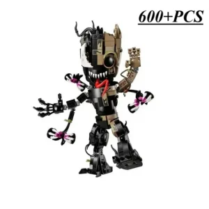 Hot Toys Marvel I AM Tree Man Superheroes Venomized Tree Man Model Figures Compatible 76249 Building Block Bricks Gifts Kids