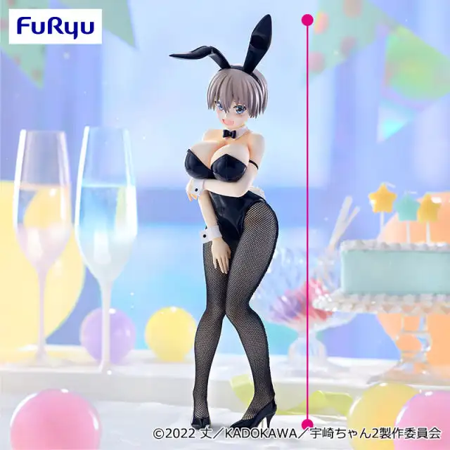 Judai Original FuRyu Uzaki chan wa Asobitai! ω Uzaki Hana BiCute Bunnies Action Figure Model Doll Toys