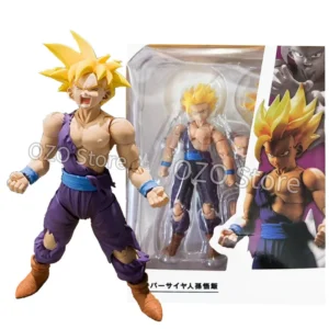 Shf Dragon Ball Son Gohan ssj2 Figure PVC Movable Collection Anime Super Saiyan Gohan Trunks Action Figures Collection Model Toy
