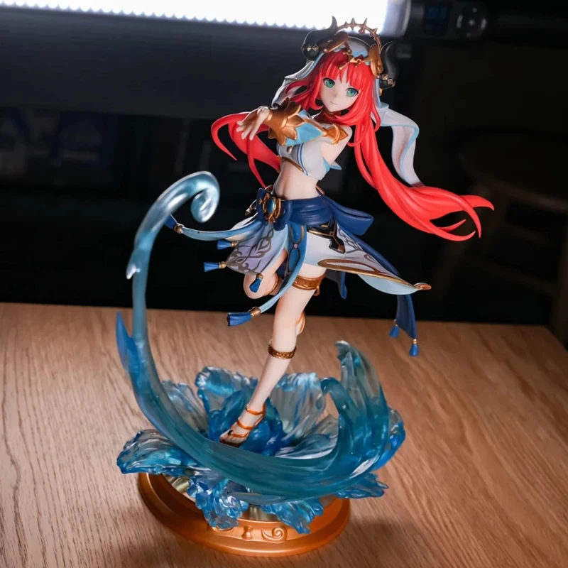 Genuine Anime Genshin Impact Doll Neru Model Doll Statue Pvc Action Doll Statue Game Periphery Collection Children’s Toys Gifts