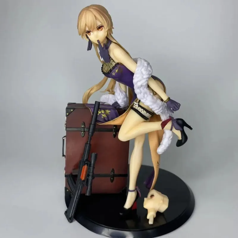 20cm GFL Zyuuin Damaged Ver. PVC Figure Cute Purple Heart Character Detailed Display Ornament for Anime Fans Model Ornaments - Image 4