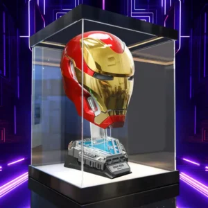 Mechahead Mk50 Iron Man Helmet Wearable Sound Control High Tech Gift For Experts Birthday Anime Derivative Collectible Toy