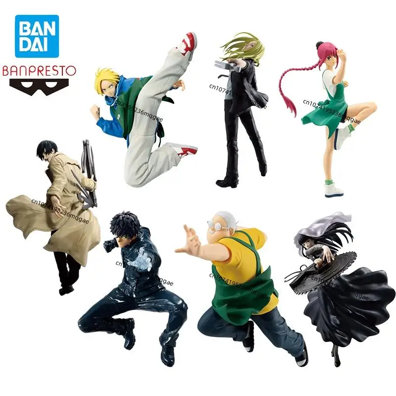 Bandai SAKAMOTO DAYS Sakamoto Taro SHIN ASAKURA LU SHAOTANG Anime Action Figures Model Collections Osaragi Ornaments Gift