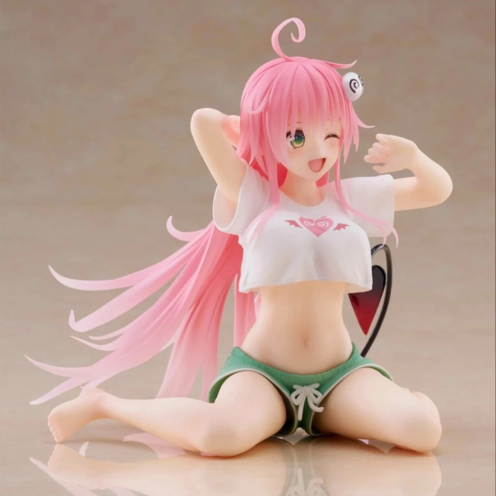 In Stock Taito Original Genuine Anime To Love-Ru Darkness Lala Satalin Deviluke Room Wear Ver 13cm Model Toy Desktop Cute Figure