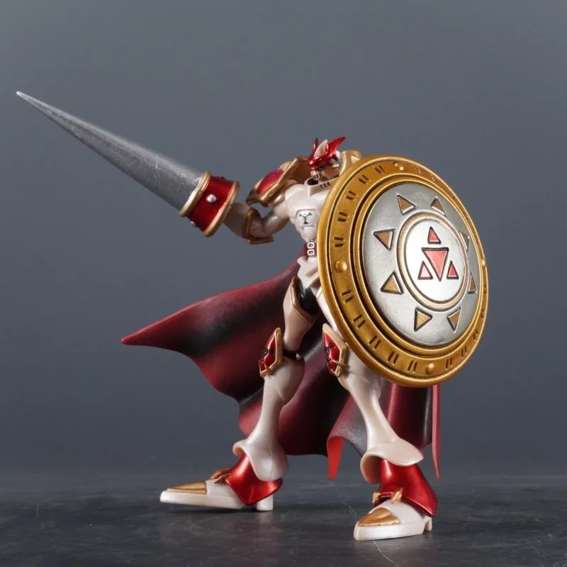 16cm/6.3in Anime Digimon Adventure Figure Royal Knights Dukemon Action Figures Pvc Statue Collection Model Toys Gifts