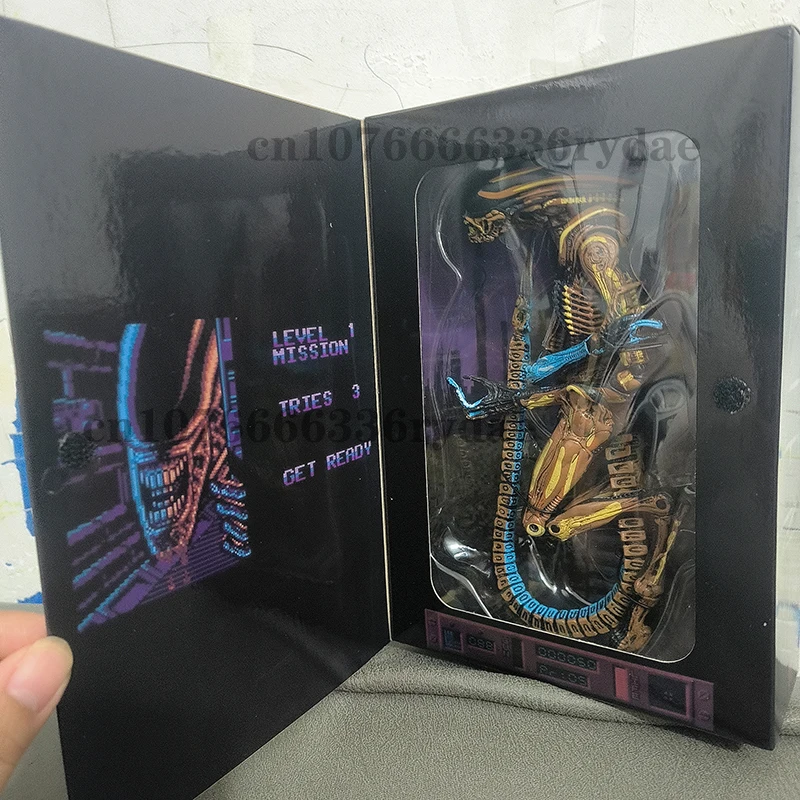 NECA Alien Blue Alien Xenomorph Figma Predator Toy Ripley Action Figure NECA Model Toy Gift 18CM