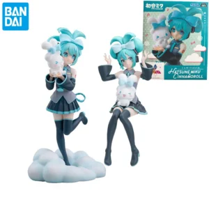 SEGA Original Luminasta Hatsune Miku Cinnamoroll PM Chokonose Anime Figure Action Kawaii Doll Collectible Model Toys Kids Gift