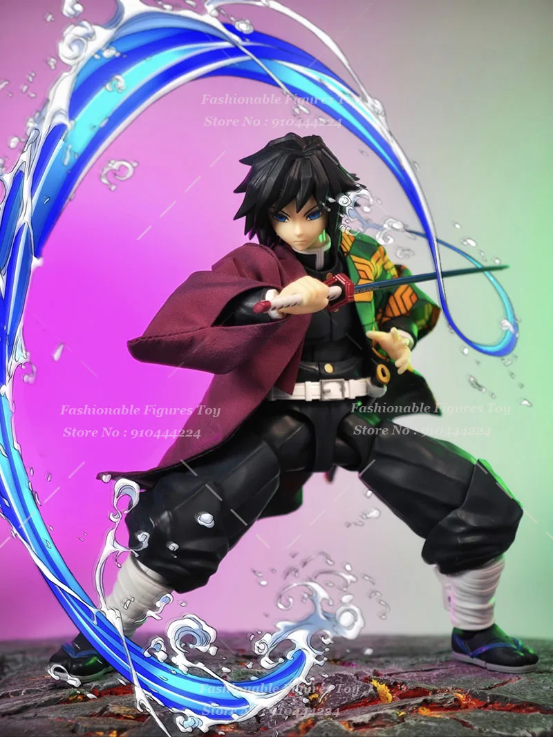 SHF 1/12 Soldier Coat Robe Kamado Tanjirou Kamado Nezuko Giyu Tomioka Demon Slayer Combat Clothes Fit 6" Action Figure Body - Image 3