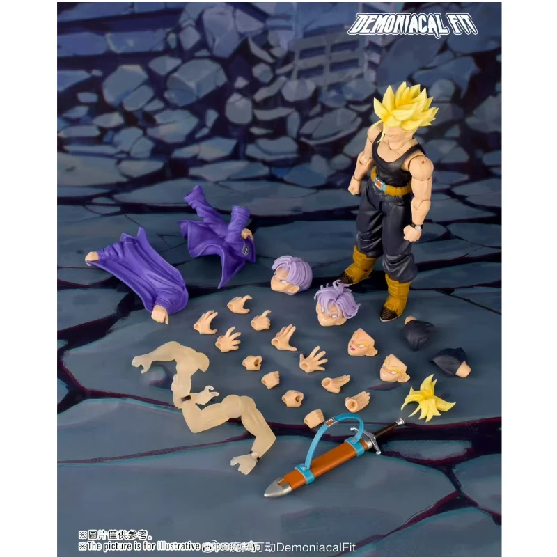 Demoniacal Fit Shf Dragon Ball Z Super Saiyan Action Figure Trunks The Boy From The Future Son of Tomorrow In Stock Model Toys - Image 6