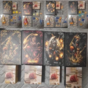 KONG Beast God Mythical Dimension SHF3.0 Battle Damage Wukong Top Armor Can Take Off Dragon Ball Black Mythical Era 1/12 Action