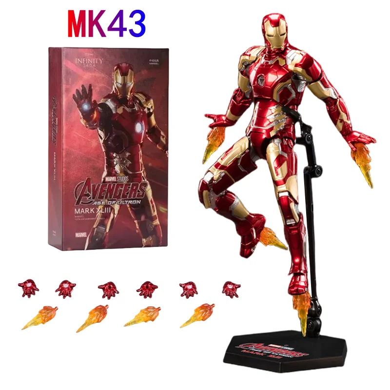 ZD Toys Iron Man Action Figure Joint Movable MK1 MK3 MK6 MK7 MK42 MK45 MK50 MK85 MK17 MK33 MK39 Adult Collection Figure Gift - Image 22