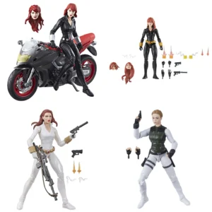 Marvel Legends Series Black Widow 6" Action Figures Motorcycle Yelena Belova Deadly Origin Beyond Earth's Mightiest Toys Doll