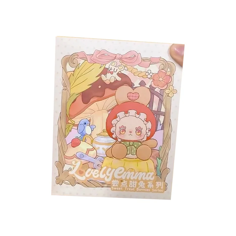 Lovely Emma Sweet Treat Bunnies Series Blind Box Cute Bunny Anime Figure Mystery Box Toys Trendy Plush Surprise Bag Pendant Gift - Image 8