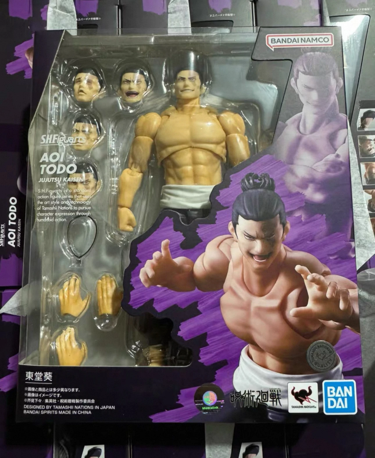 100% Original SHFiguarts Jujutsu Kaisen Action Figures Set - Aoi Satoru Gojo Itadori Yuji Fushiguro Megumi Ryomen Sukuna - Image 5