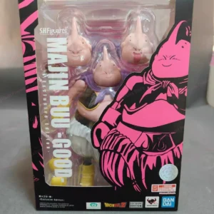 Bandai Original SHF Dragon Ball Z Majin Buu (Good), Fat Buu Action Figure, Anime Model, Trendy Toys, Desktop Doll, Collectibles