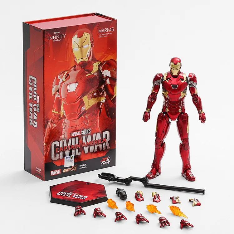 ZD Toys Iron Man Action Figure Joint Movable MK1 MK3 MK6 MK7 MK42 MK45 MK50 MK85 MK17 MK33 MK39 Adult Collection Figure Gift - Image 15