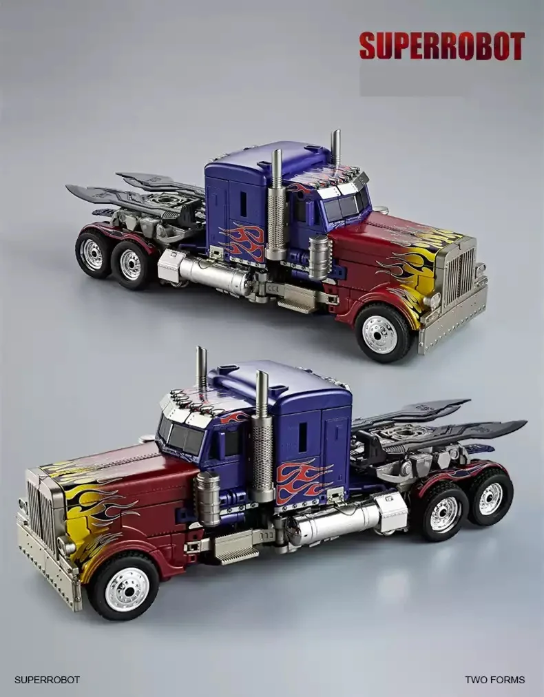 30CM Transformation Optimus Prime Bumblebee Megatron Black Gold Robot Toy Alloy Star Commander Truck Car Toy Action Figure Gift - Image 4