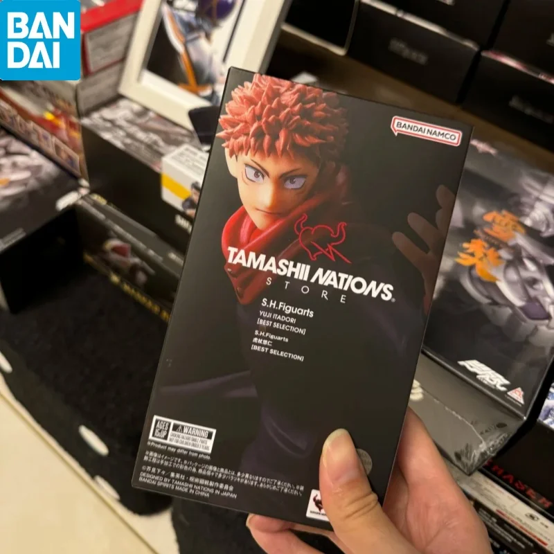 Genuine Bandai S.H.Figuarts SHF YUJI ITADORI (BEST SELECTION) Figure Animation Character Toy Gift  Model Toy Collection Model