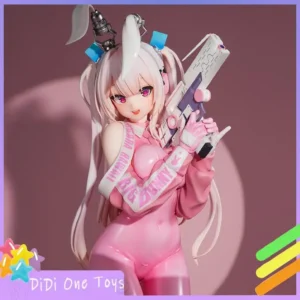 Premium Version Superbunny Action Figures Cute Pink Cute Girl Anime Model Collection Desktop Ornament Fashion Trend Gift