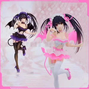 Date A Live Figure Tokisaki Kurumi Figures Swimwear Figurine Doll Pvc Statue Model Collection Desk Decoration Toys Holiday Gifts