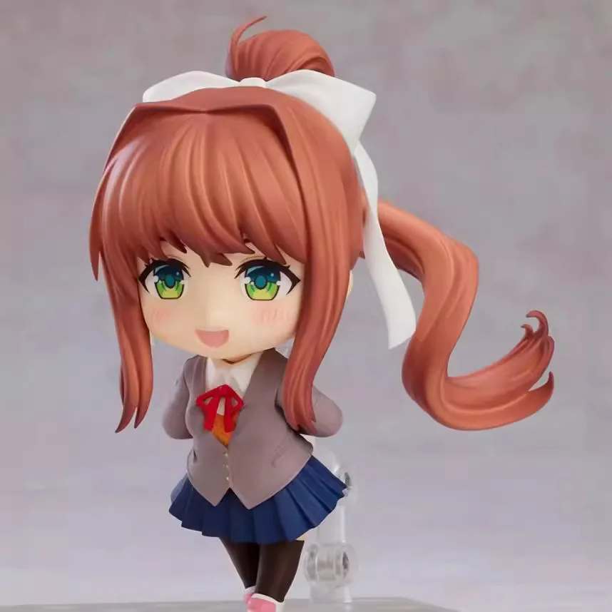 10cm Doki Doki Literature Club Monika 1817# 1817 Action figure toys collection doll Christmas gift with box