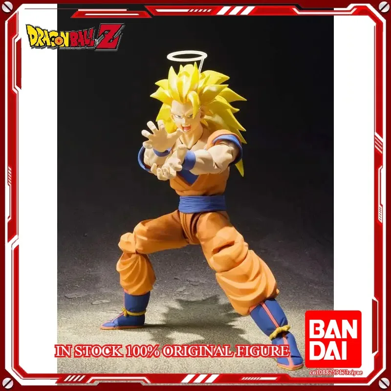 Original Bandai S.H. Figuarts Super Saiyan 3 Son Goku Dragon Ball Z 2.0 In Stock Anime Action Collection Figures Model Toys - Image 5