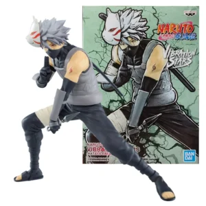 18CM Anime Naruto Shippuuden Hatake Kakashi Mask Kunai Dress Up Model Toy Gift Collection Action Figure For Kids PVC