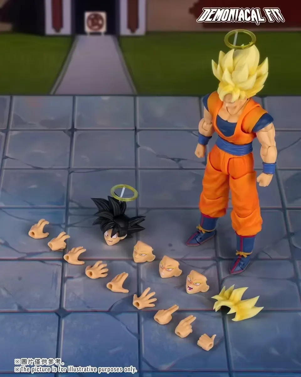 IN STOCK Demoniacal Fit Dragon Ball Z Gogeta Figure SHF Hero Waltz Gogeta The Supreme Dance Super Saiyan Trunks Action Toy Gift - Image 8