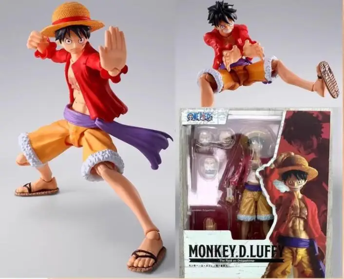 Anime One Piece 18cm BJD Joints Moveable NIka Luffy Articulated PVC Action Figure Collection Model Toys - Image 3