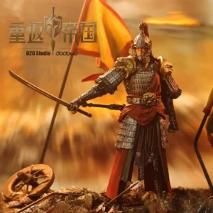 Return to Empire Chinese Swordsman (Gold Armor / Silver Armor Ver.) 1/12 Scale Figure