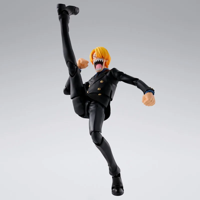 In Stock BANDAI Original Box S.H.Figuarts Sanji USOPP LUFFY RORONOA ZORO SHF Action Figure Model Gift for Kid Foam Box Packaging - Image 4