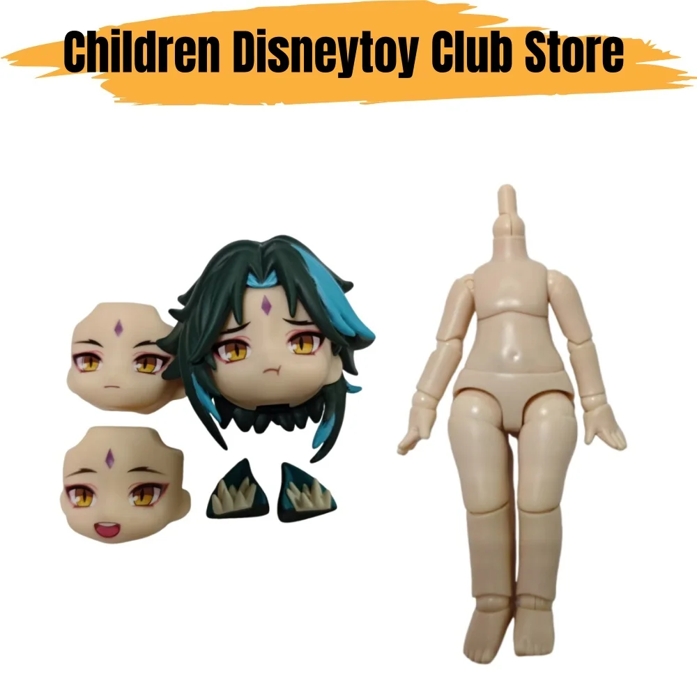 Ob11 1/12 Genshin Impact Anime Xiao BJD Model Doll Action Figure Model Figurine Decoration Toys Dinosaur costume - Image 7