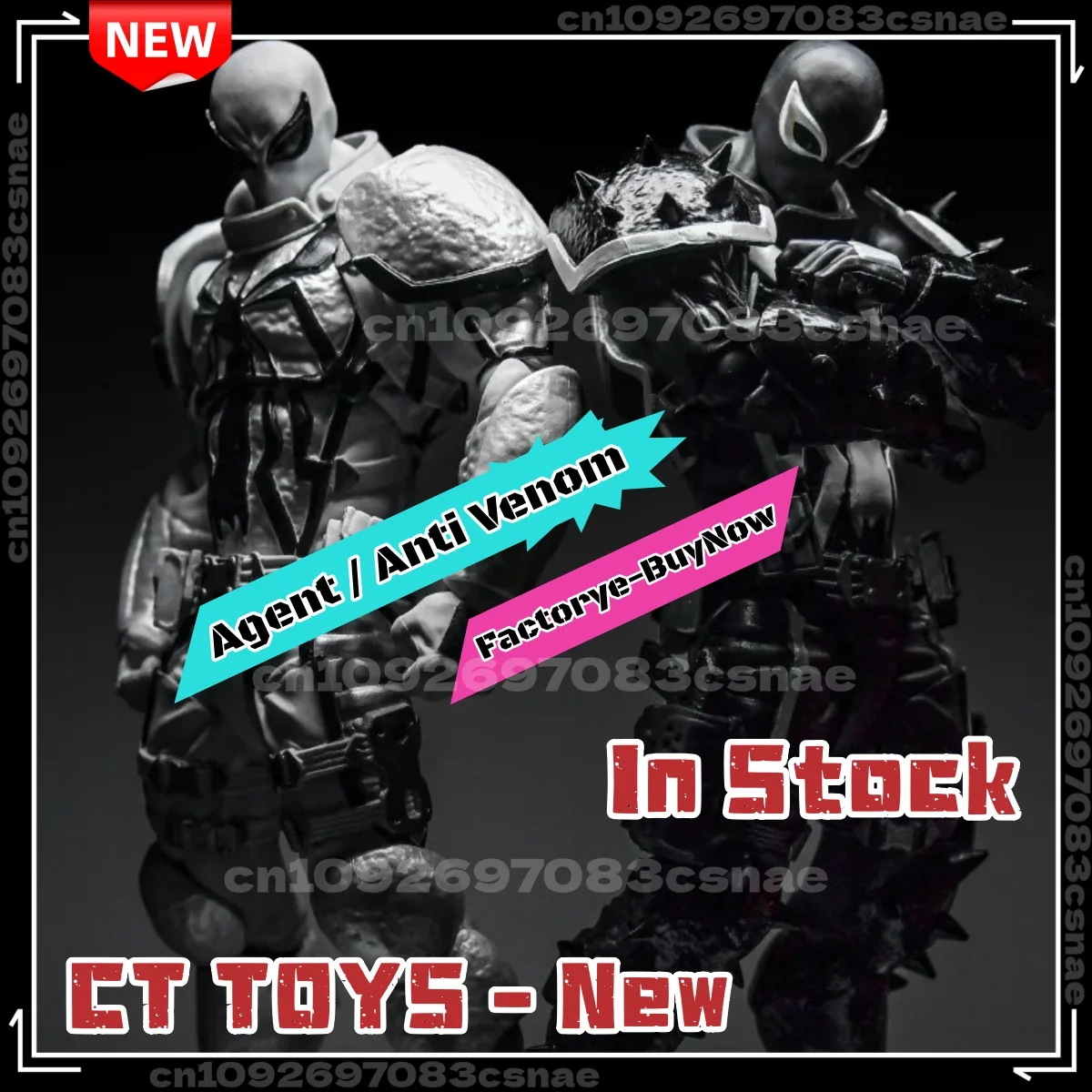 In Stock Ct Toys Agent Venom Amazing Yamaguchi Agent Anti Venom Figure Spiderman Anime Action Figure Customized Gifts Toys