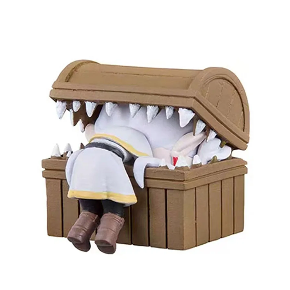 4pcs Frieren: Beyond Journey’s End Anime Figure Sitting Fern Action Figures Frieren Noodle Stopper Figure Collection Model Toys