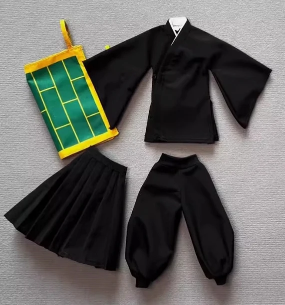 Handmade 1/12 Japanese Anime College Uniform Frock Taoist Robe Combat Clothing Accessories for SHF Romankey Action Figure - Image 12