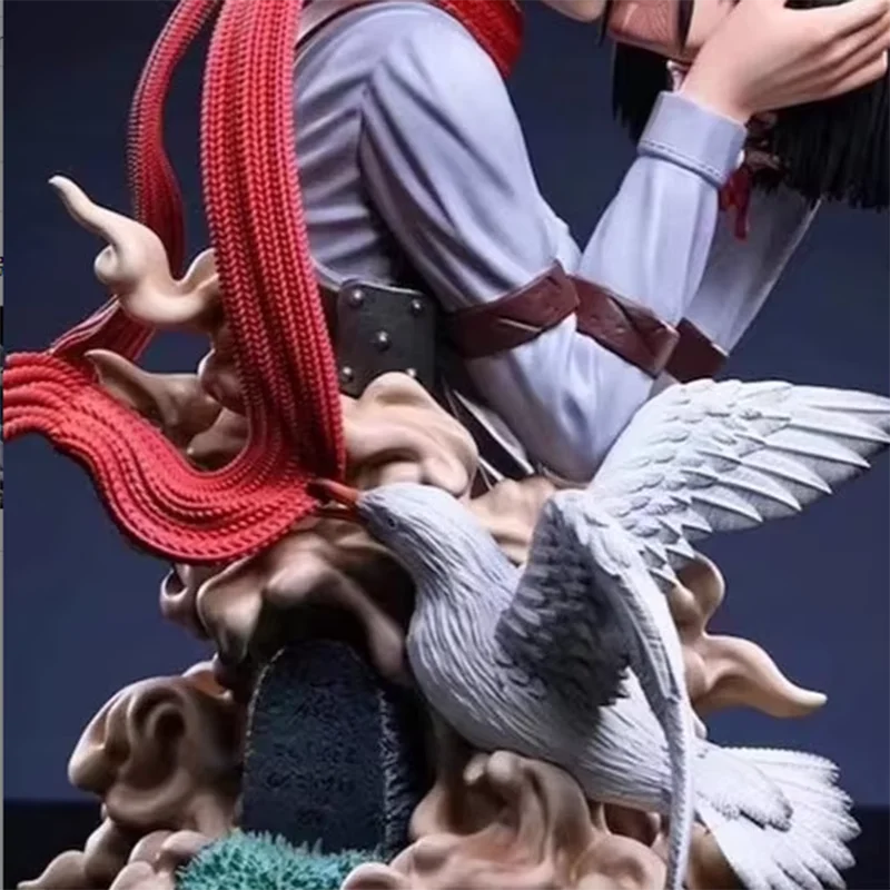 Attack On Titan Anime Figures Eren Jaeger Mikasa Ackerman Action 22CM Statue One Last Kiss Model Collect Desk Decor Toys Gifts - Image 6