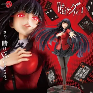 New Damomaru Kakegurui Artfx J Jabami Yumeko Changeable Posture Standing Collectible Action Figure Beautiful Girl Han Toynew