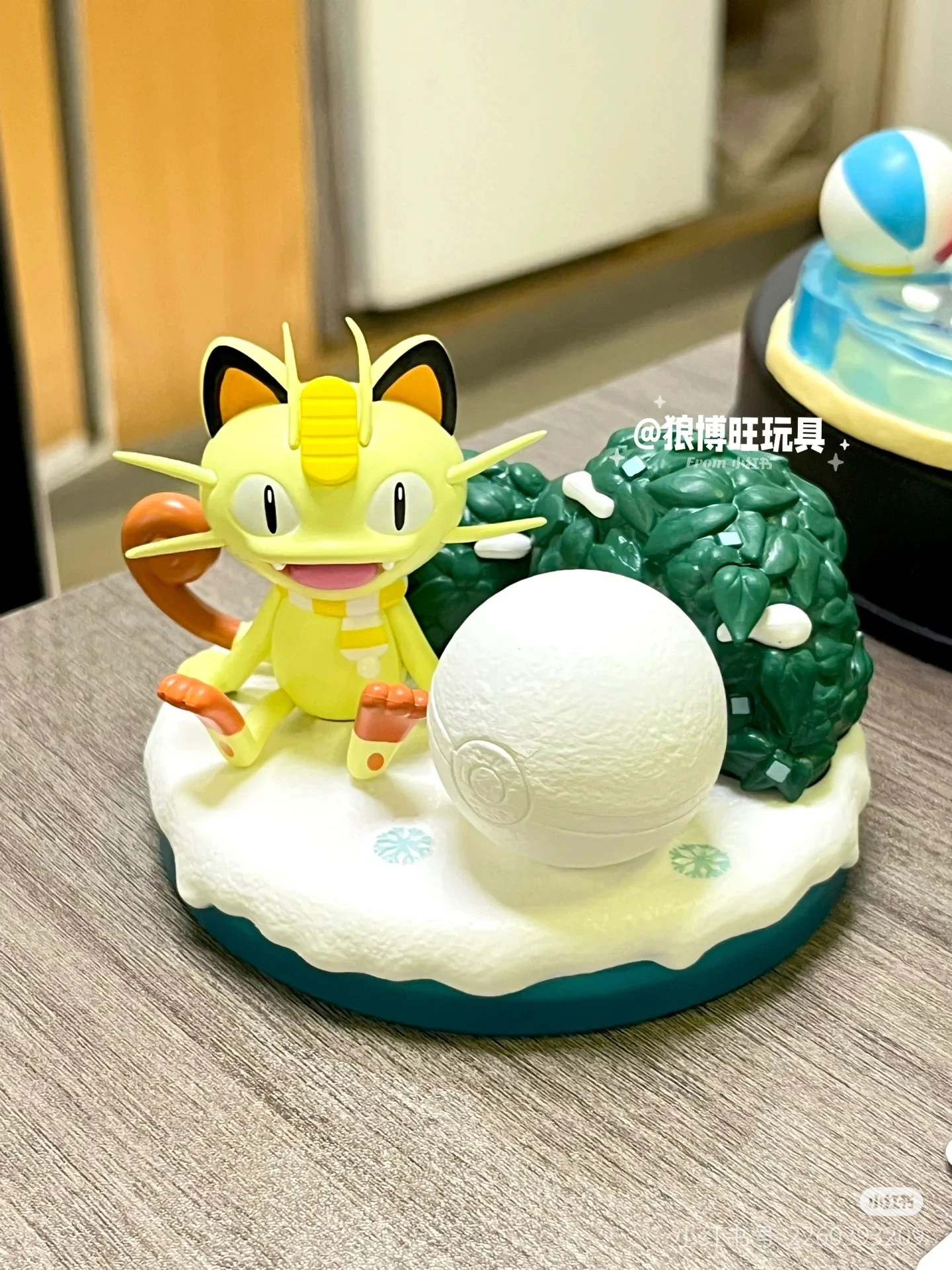 Genuine Pokemon Pikachu Psyduck Slowpoke Meowth Series Natural Wilderness Fun Action Figure Model For Birthday Toys Gift - Image 4