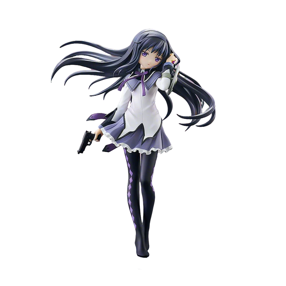 Anime Puella Magi Madoka Magica Figure 17cm Akemi Homura Action Figural Pvc Model Kawaii Decoration Doll Kids Toy Birthday Gift - Image 7