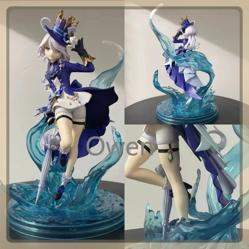 Mobile Game Furina Anime Ganyu Beautiful Girl Genshin Impact Figures Hu Tao Action Figure PVC Collection Birthday Decoration Toy - Image 5