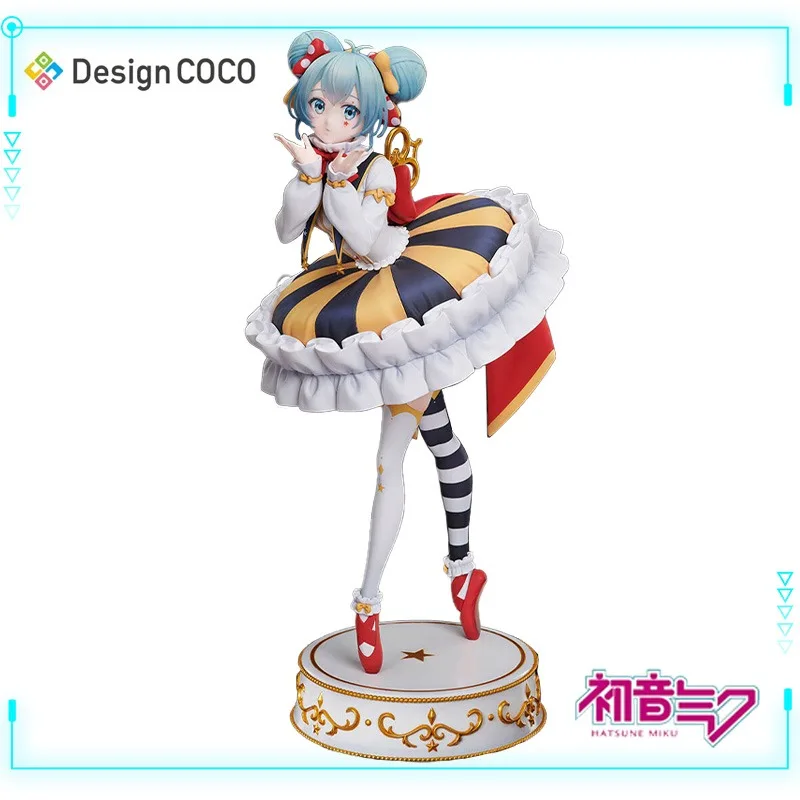 Design Coco Original Genuine Vocaloid Piapro Characters Hatsune Miku 1/7 Miku Expo 2023 VR Toy Box 24.4cm Model Toy Figures Gift