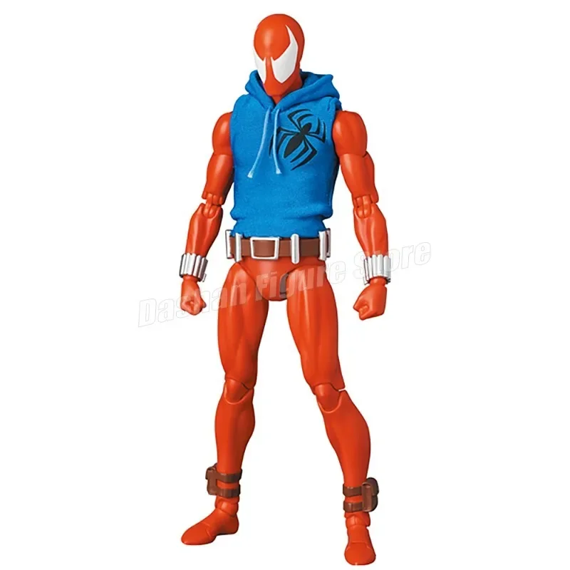 CT Toys Mafex 186 Scarlet Spider Action Figure Comic Wolverine Spiderman Figure Collection Shf The Amazing Spider-Man Model Toys