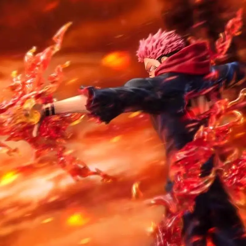 Jujutsu Kaisen Ryomen Sukuna Itadori Yuji Anime Figure Model Toy King Of The Curse Returns To The Extreme Battle Gift Collection