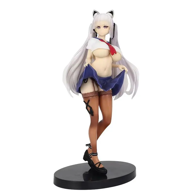Alvina Cat Ear Girl Cartoon Figure Model Desktop Decoration Collectible Ornament Gift for Fans Action Figure Toy - Image 5