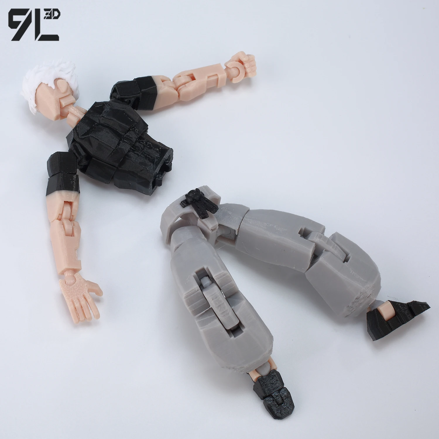 9L3D Printed Multi-Jointed Articulated Model Dummy13 Lucky13 Jujutsu Kaisen Sukuna Vs Satoru Gojo Memorial Ver Anime Collectible