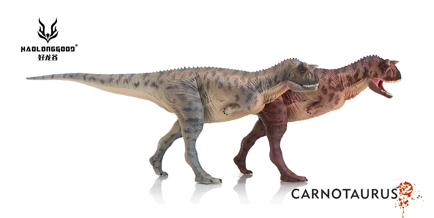 HaoLongGood Carnotaurus Jurassic Dinosaurs Toys Model