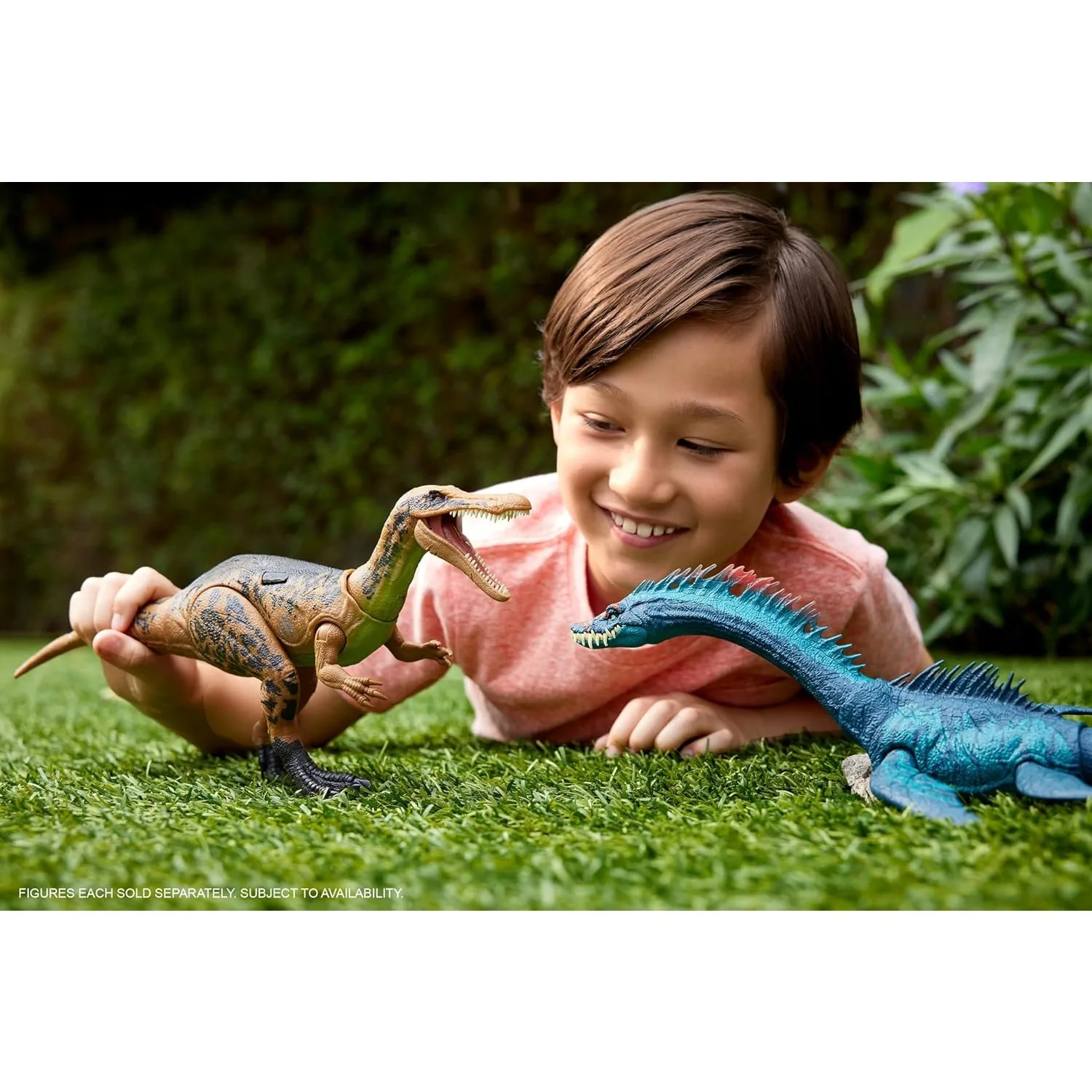2025 New Original Mattel Jurassic World Gigantic Trackers Suchomimus Dinosaur Action Figure Toys for Boy Children Christmas Gift
