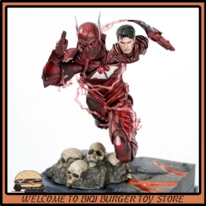 NEW LPZZ Red Death Batman Action Figure The Flash U-P-Finegures The Batman Who Laughs Dark Nights:Metal DC Figures 1/12 Toy Gift