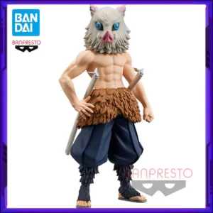 In Stock Bandai Original Banpresto Demon Slayer Grandista gros Hashibira Inosuke Anime Action Figure Model Figures Toys